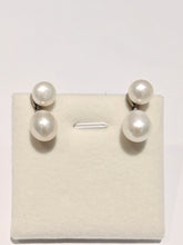 Load image into Gallery viewer, Mini Freshwater Pearl Earrings in Sterling Silver
