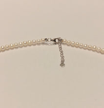 Load image into Gallery viewer, Pearl Necklace 4-5mm in Sterling Silver