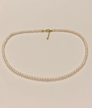 Load image into Gallery viewer, Pearl Necklace 4-5mm in Sterling Silver