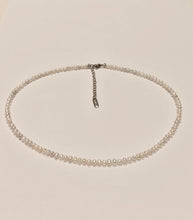 Load image into Gallery viewer, Freshwater Pearl Necklace 4-5mm in Stainless Steel