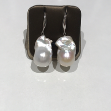 Load image into Gallery viewer, Sterling Silver Massive Baroque Freshwater Pearl Earrings
