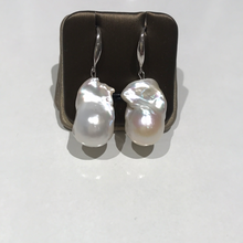 Load image into Gallery viewer, Sterling Silver Massive Baroque Freshwater Pearl Earrings
