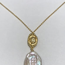 Load image into Gallery viewer, Coin and Freshwater Baroque Pearl Necklaces