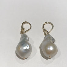 Load image into Gallery viewer, Massive Baroque Freshwater Pearl Earrings