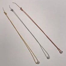 Load image into Gallery viewer, Sterling Silver and Tiny Freshwater Pearl Necklaces