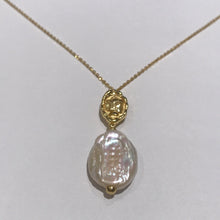 Load image into Gallery viewer, Coin and Freshwater Baroque Pearl Necklaces
