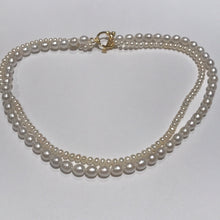 Load image into Gallery viewer, Two Strand Freshwater Pearl Necklaces