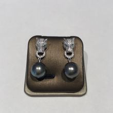 Load image into Gallery viewer, Leopard Sterling Silver Tahitian Sea Pearls