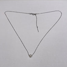 Load image into Gallery viewer, Sterling Silver and Tiny Freshwater Pearl Necklaces