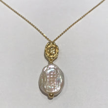 Load image into Gallery viewer, Coin and Freshwater Baroque Pearl Necklaces
