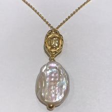 Load image into Gallery viewer, Coin and Freshwater Baroque Pearl Necklaces