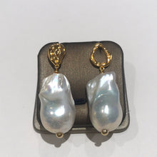 Load image into Gallery viewer, Massive Baroque Freshwater Pearl Earrings