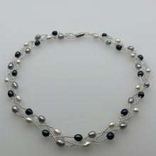 Load image into Gallery viewer, Magnet Multi Coloured Pearl Necklaces
