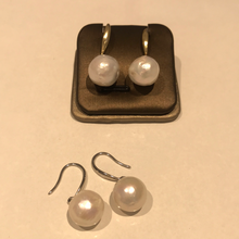 Load image into Gallery viewer, 11-12MM Round Baroque Pearl Earrings