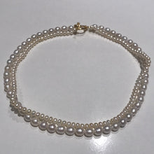 Load image into Gallery viewer, Two Strand Freshwater Pearl Necklaces