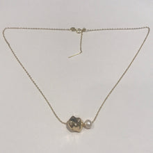 Load image into Gallery viewer, Golden Stone necklace