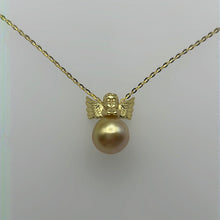 Load image into Gallery viewer, South Sea Golden Pearl Necklace