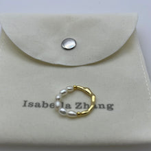 Load image into Gallery viewer, Freshwater Pearl Ring in 14K Gold Filled