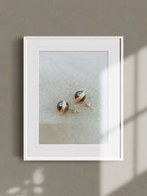 Load image into Gallery viewer, Sterling Silver Tahitian Sea Pearl 9-10MM Studs