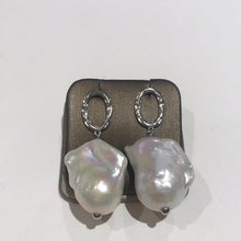 Load image into Gallery viewer, Massive Baroque Freshwater Pearl Earrings