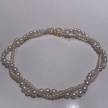Load image into Gallery viewer, Two Strand Freshwater Pearl Necklaces