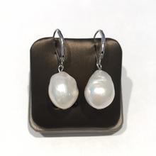 Load image into Gallery viewer, French Wire Baroque Pearl Earrings