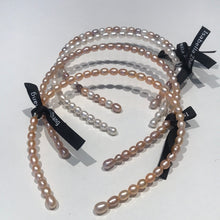 Load image into Gallery viewer, Freshwater Pearl Headband