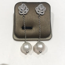 Load image into Gallery viewer, Camellia Silver Earrings