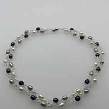 Load image into Gallery viewer, Magnet Multi Coloured Pearl Necklaces