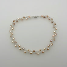 Load image into Gallery viewer, Magnet Pink Pearl Necklaces