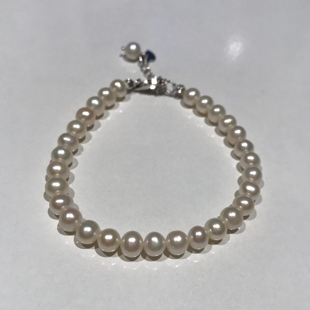 Premium 5-6MM Round Pearl Bracelets