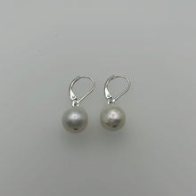 Load image into Gallery viewer, French Wire and Baroque Pearl Earrings
