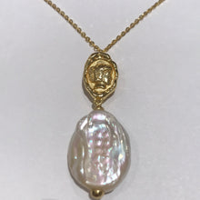 Load image into Gallery viewer, Coin and Freshwater Baroque Pearl Necklaces