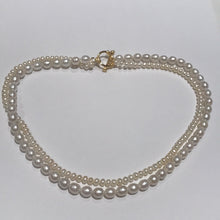 Load image into Gallery viewer, Two Strand Freshwater Pearl Necklaces