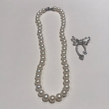 Load image into Gallery viewer, 8-9MM Premium Pearl Necklace