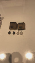 Load and play video in Gallery viewer, Long Chain Earrings with Baroque Pearls
