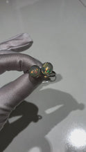 Load and play video in Gallery viewer, Natural Opal and Sterling Silver Ring
