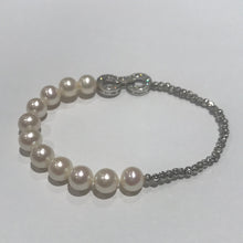 Load image into Gallery viewer, Designer ‘s special Freshwater Pearl Bracelets
