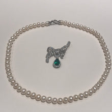 Load image into Gallery viewer, 7MM Premium Pearl Necklace
