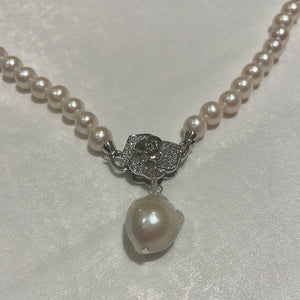 Rose 8-9 MM Premium Freshwater Pearl Set