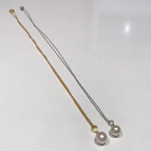 Sterling Silver Classical Sea Pearl Necklace