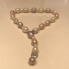 Load image into Gallery viewer, Mixed Size and Colour Pearl Necklaces
