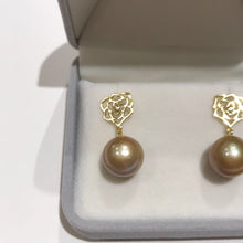 Load image into Gallery viewer, Golden Freshwater Pearls Earrings 03

