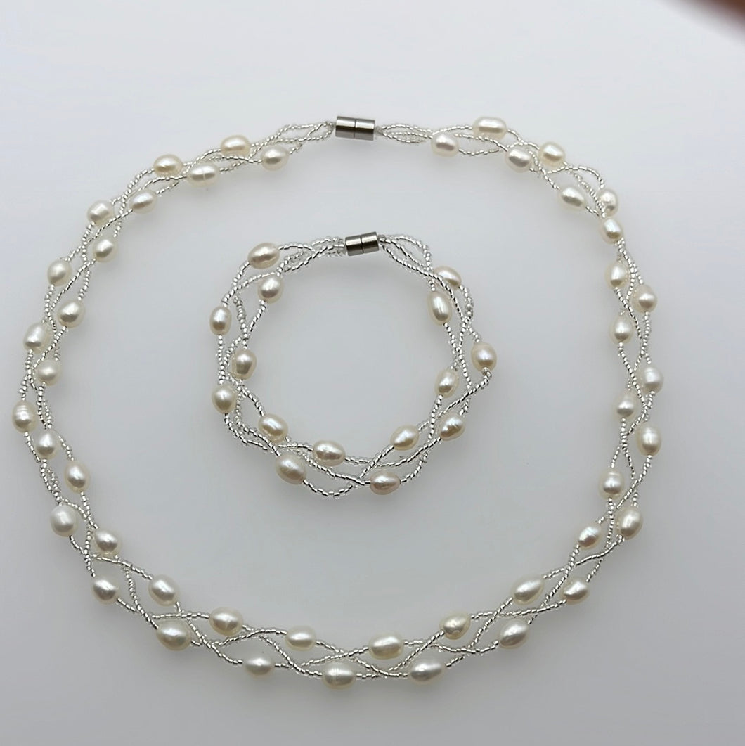 Magnet White Pearl Sets