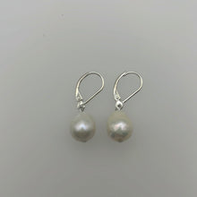 Load image into Gallery viewer, French Wire and Baroque Pearl Earrings
