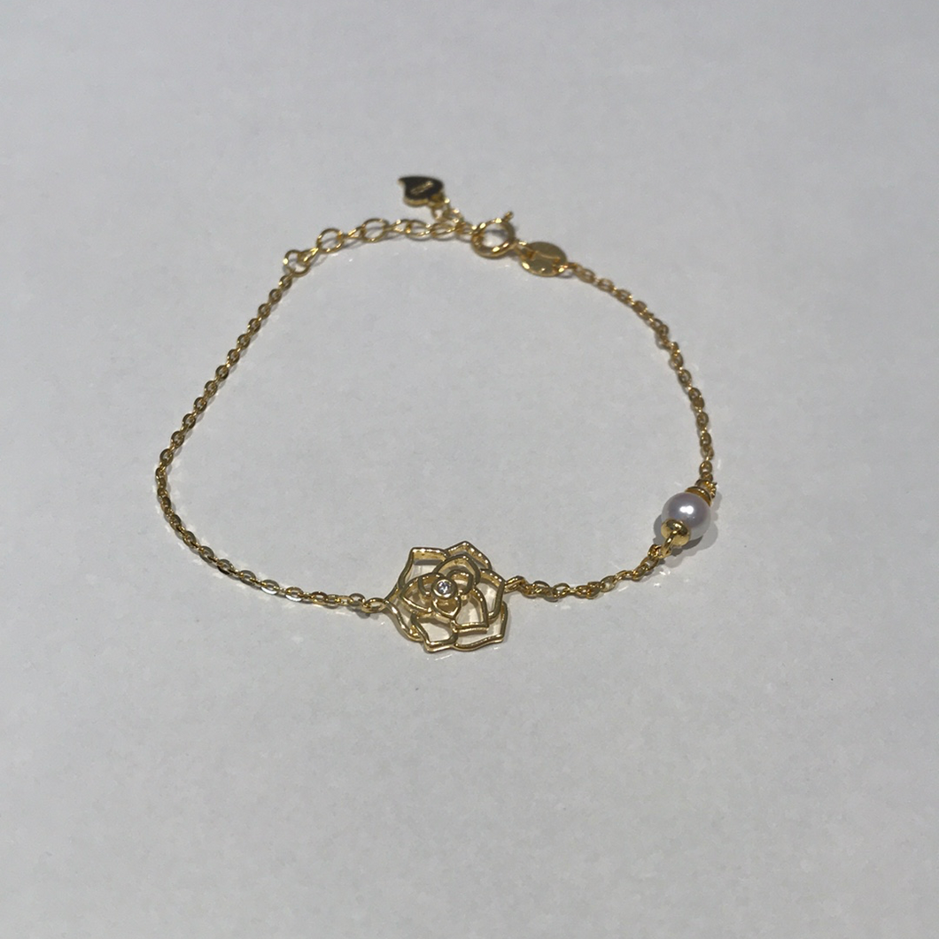 Baby Akoya Sea Pearl Bracelets (Golden)