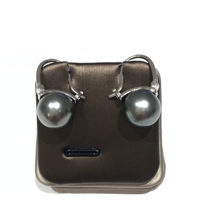 Tahitian Sea Pearl  11-12MM Earrings