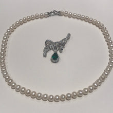 Load image into Gallery viewer, 7MM Premium Pearl Necklace
