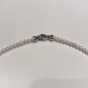 4MM Baby Pearl Necklaces With Camellia CLASP