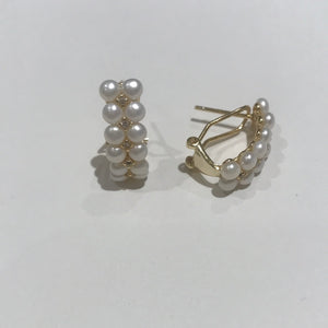 Multi Pearl Earrings